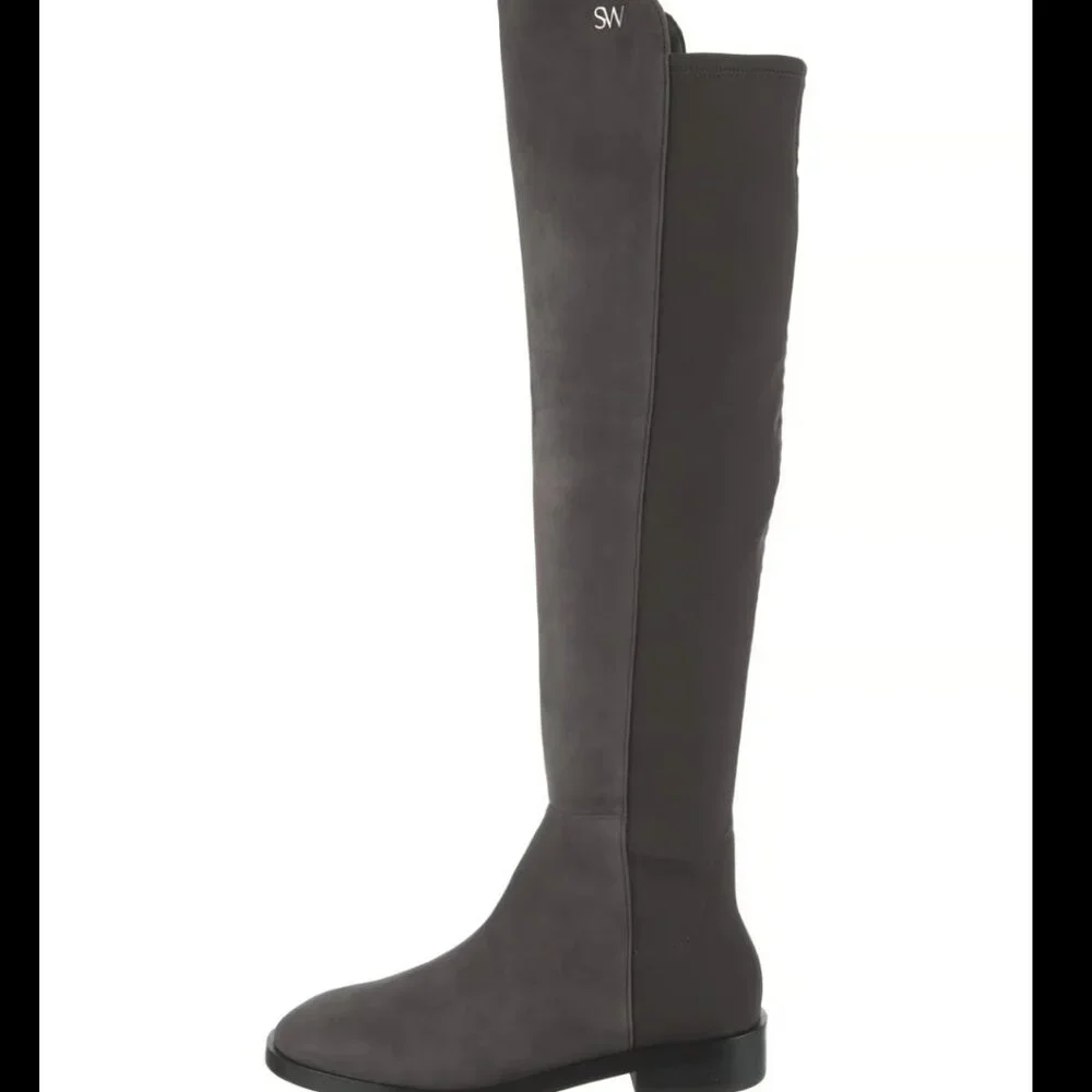 Stuart Weitzman Keelan City Suede Knee-High Boot Size 8.5